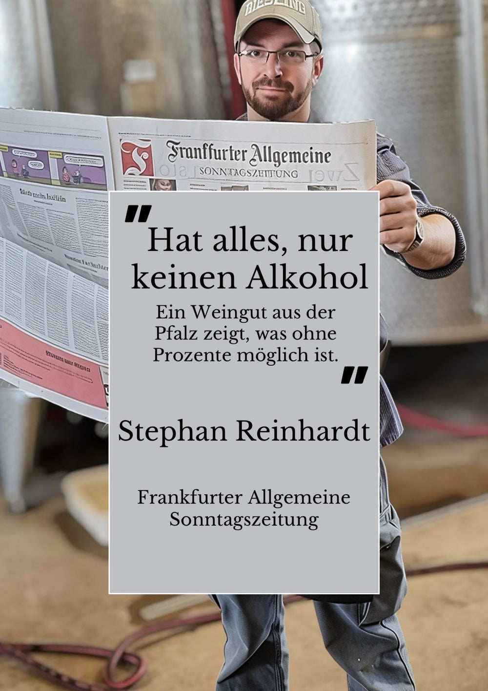 Kenner Momente - Drei Weine, empfohlen in der Frankfurter Allgemeinen Sonntagszeitung.
