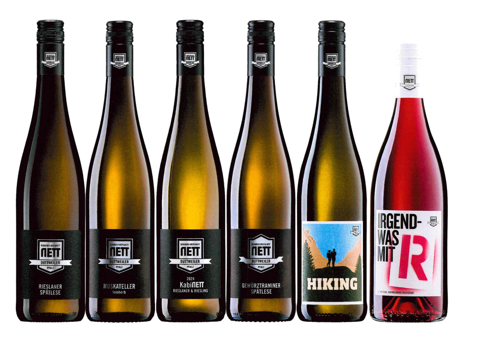 Das restsüße Paket mit 6 Flaschen